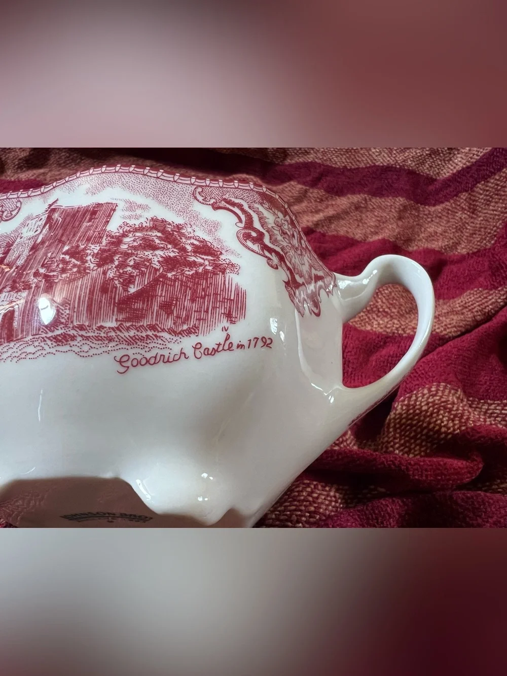 Johnson Brothers Old Britain Castles Gravy Bowl - Picture 5 of 5